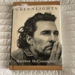 Green Lights hardback book Matthew McConaughey
